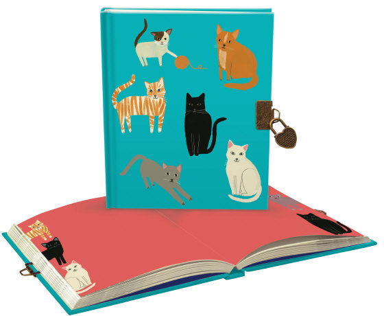 Roger la Borde Locking Diary - Pretty Paws
