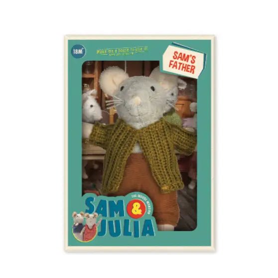 Sam & Julia Plush Mouse 12cm - Sam’s Father