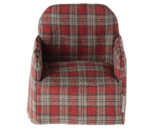 Load image into Gallery viewer, Maileg Chair Mouse - Red Checker
