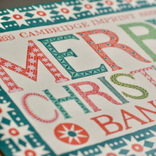 Load image into Gallery viewer, Merry Christmas Banner by Cambridge Imprint
