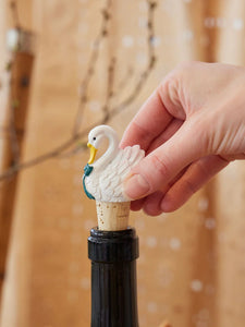 Rice DK - Bottle Stopper - Swan