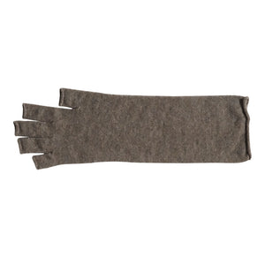 Nishiguchi Kutsushita 100% Merino Wall Arm Warmer - Mocha Brown