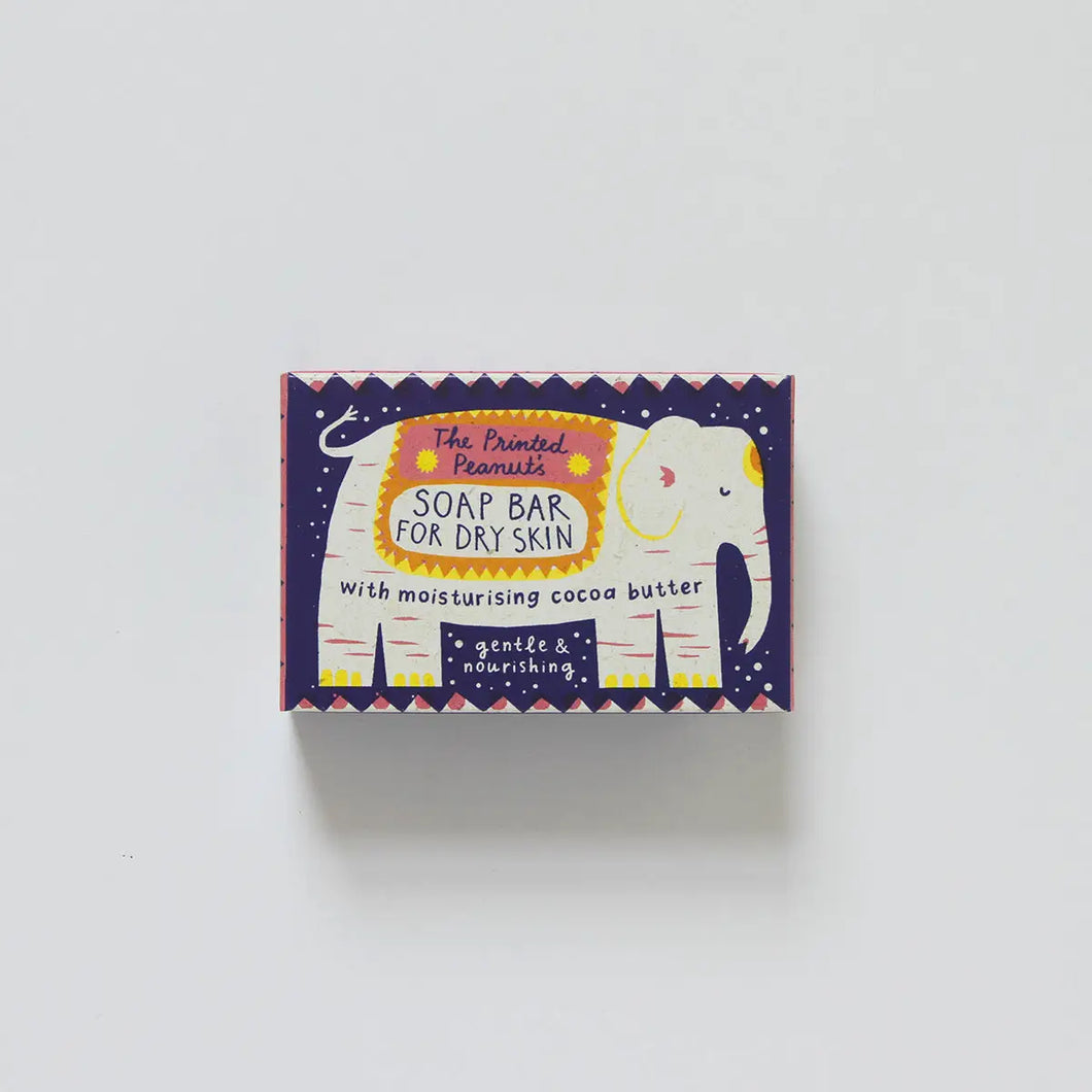 The Printed Peanut Soap - Elephant Coco Butter