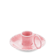 Load image into Gallery viewer, Enamel  Candle Holder -  Pink
