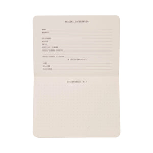 Standard Issue Pocket Journal - Army Green/Chilly
