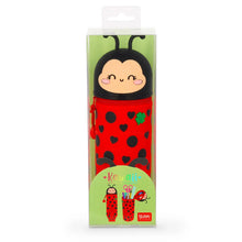 Load image into Gallery viewer, Legami 2 In 1 Silicone Pencil Case - Ladybug
