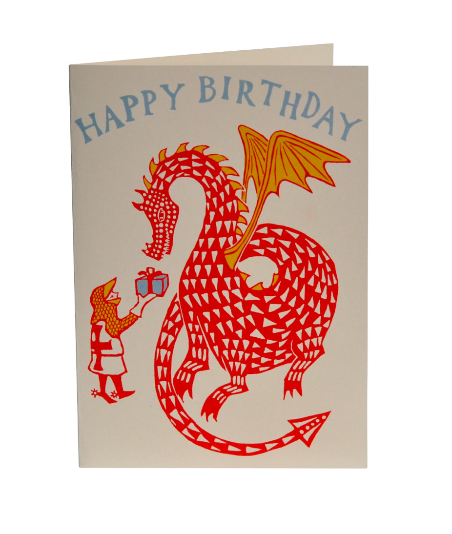 Very Large Card, Birthday Dragon by Cambridge Imprint