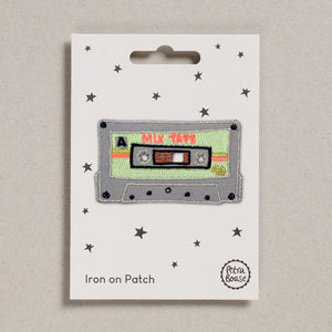 Iron on Patch  -  Mix Tape  by Petra Boase