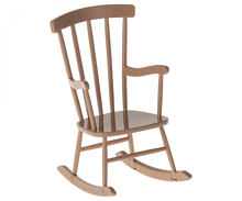 Load image into Gallery viewer, Maileg - Mouse Rocking Chair - Dark Powder
