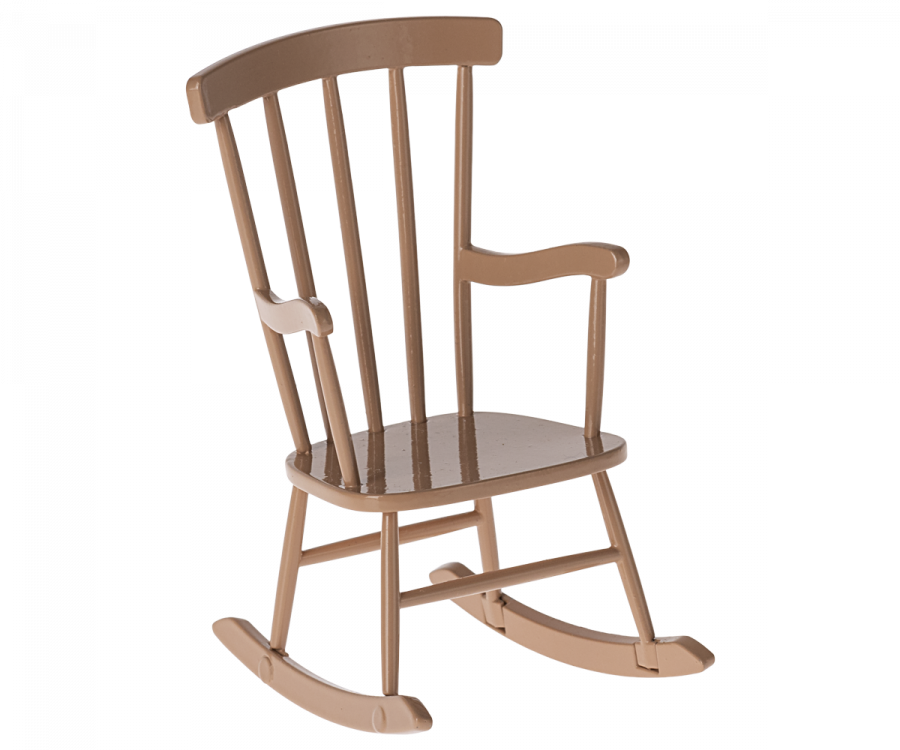 Maileg - Mouse Rocking Chair - Dark Powder