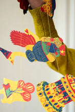 Load image into Gallery viewer, Birthday Party - Recycled Red Mix Sewn Garland
