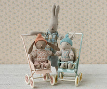Load image into Gallery viewer, Maileg Micro Winter Bunny - Sand/Mint
