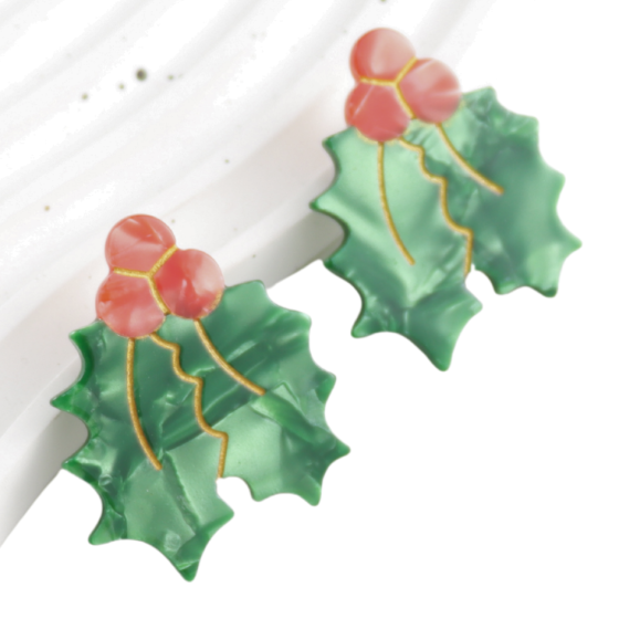 Set Of 2 Hair Clips - Holly