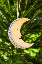 Load image into Gallery viewer, East End Press Board Decoration -  Golden Man On The Moon
