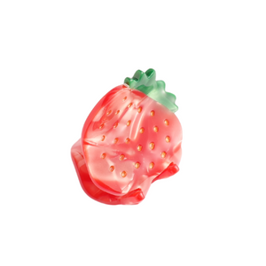 Small Hair Claw - Strawberry