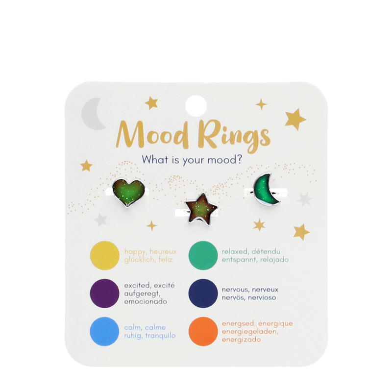 Set Of 3 Mood Rings