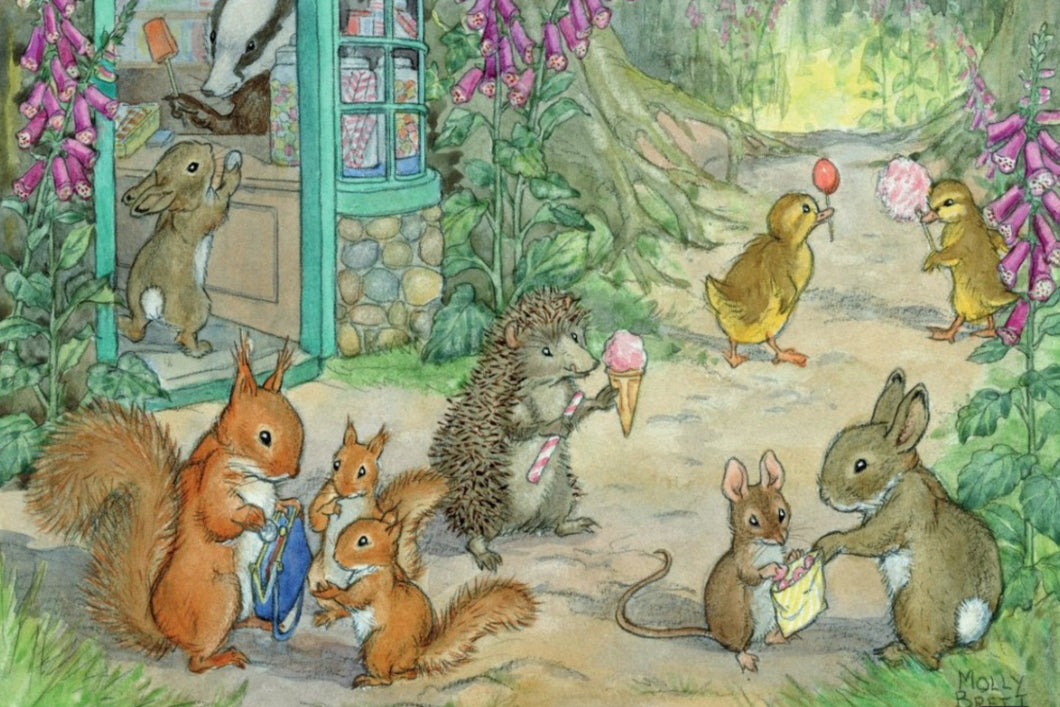 Lollipop Greeting Card by The Porch Fairies