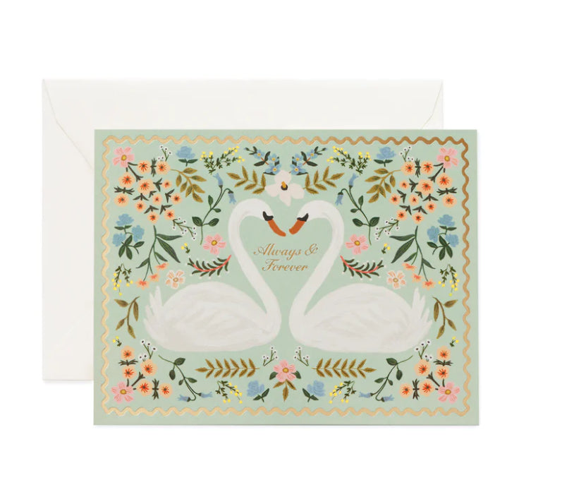Always And Forever Wedding Card by Rifle Paper Co.