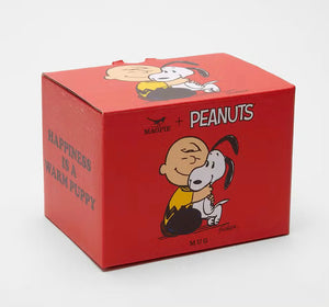 Peanuts Peanuts Happiness A Warm Puppy Mug by Magpie