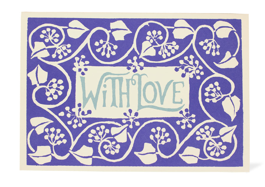 With Love - Ivy Greetings Card - by Cambridge Imprint