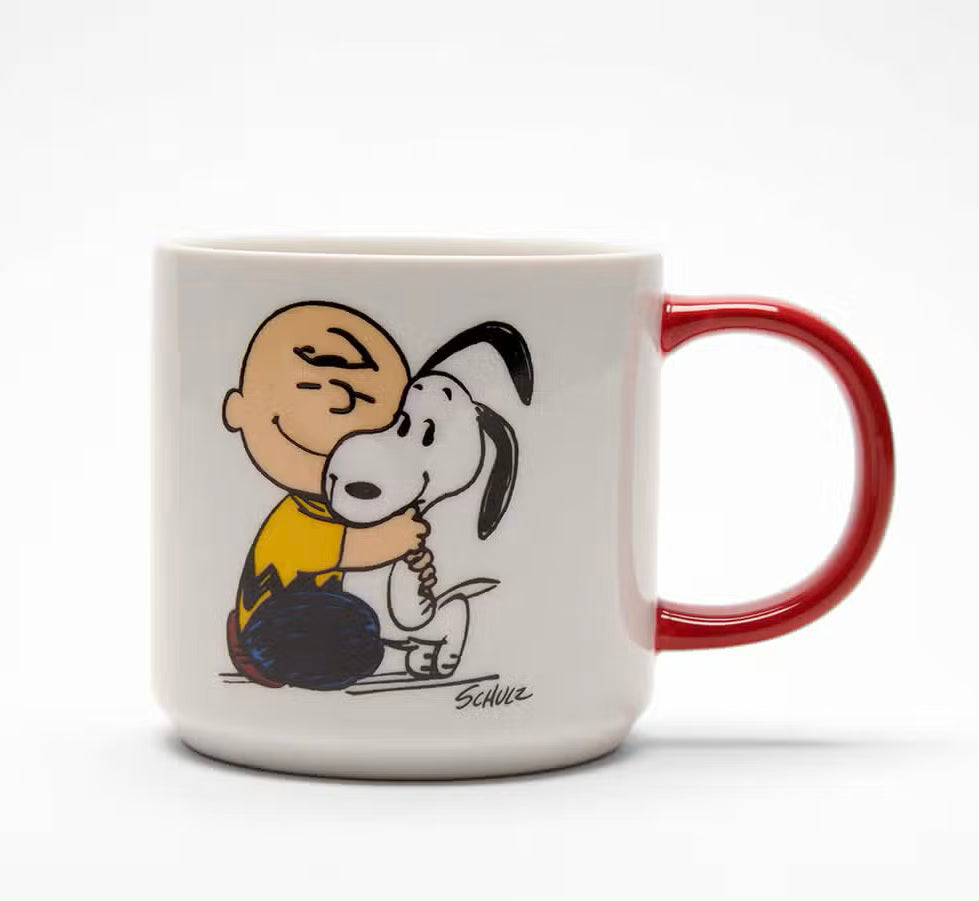 Peanuts Peanuts Happiness A Warm Puppy Mug by Magpie