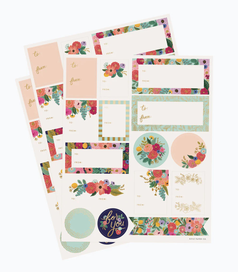 Garden Party Stickers & Lables by Rifle Paper Co.
