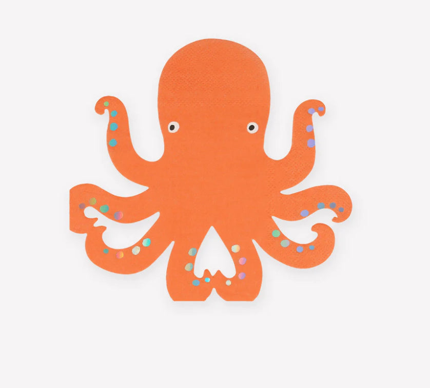 Octopus Napkins by Meri Meri