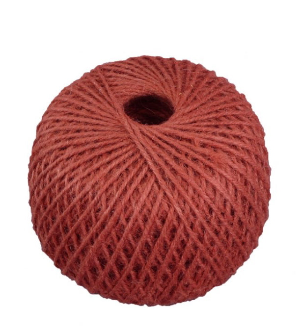 Jute Twine Ball 140m  - Red