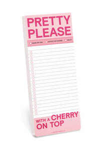 Pretty Please Notepad by Knock Knock