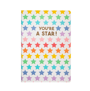 Rainbow Star A5 Notebook