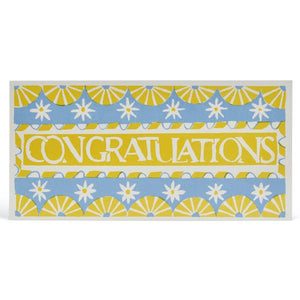 Long Card, Congratulations by Cambridge Imprint