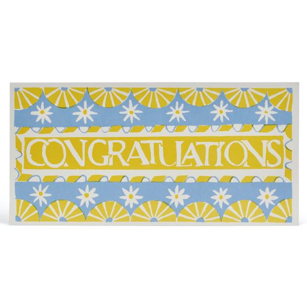Long Card, Congratulations by Cambridge Imprint