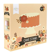 Load image into Gallery viewer, Melanie Wave Cake Stand Vanilla Cream by Little Lovely Company
