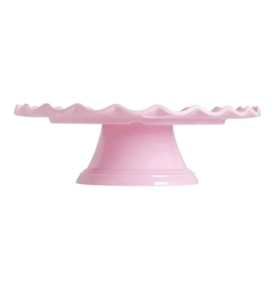 Melanie Wave Cake Stand Pink by Little Lovely Company