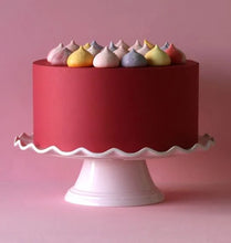 Load image into Gallery viewer, Melanie Wave Cake Stand Pink by Little Lovely Company
