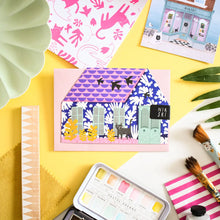Load image into Gallery viewer, Catisse Shapes Cut Out House Card by Niaski
