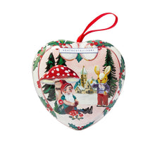 Load image into Gallery viewer, Nathalie Lete Christmas Soap in Heart Shaped Tin by Heathcote &amp; Ivory
