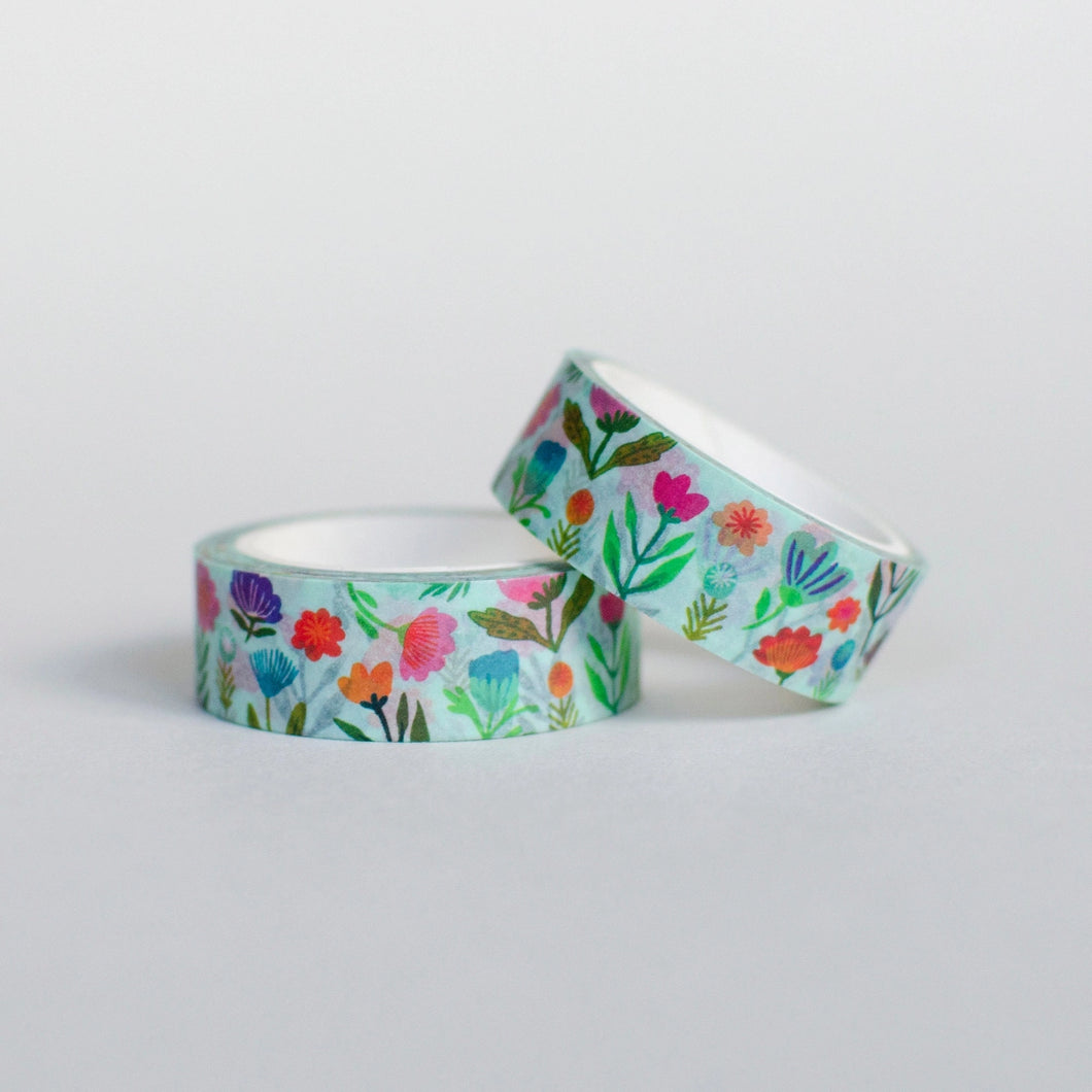 Washi Tape Meadow Flowers by Maggiemagoo Designs