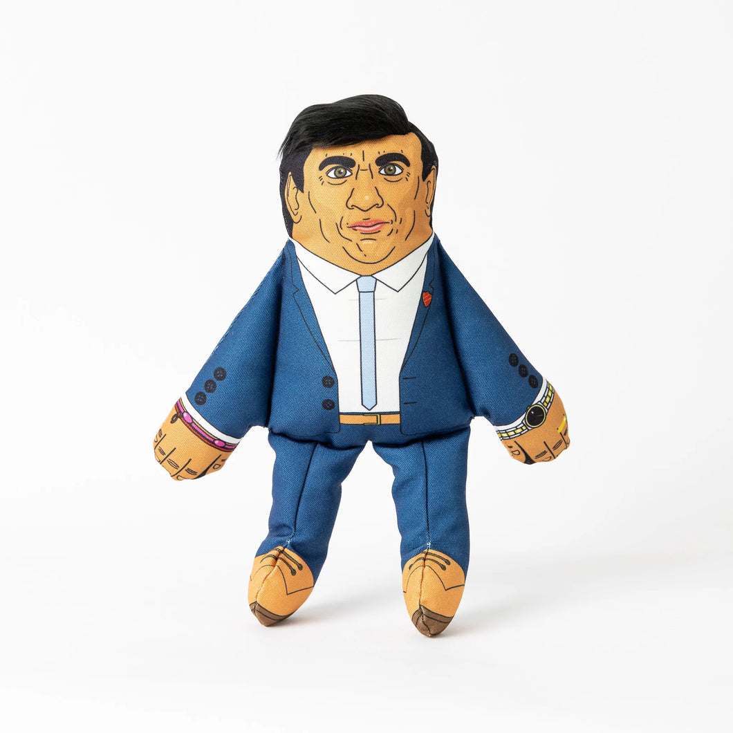 Rishi Sunak Dog Toy by Pet Hates.