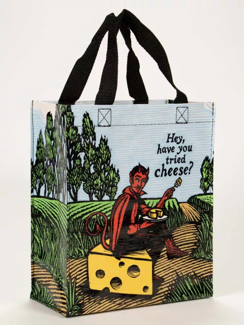 Have You Tried Cheese Handy Tote by Blue Q