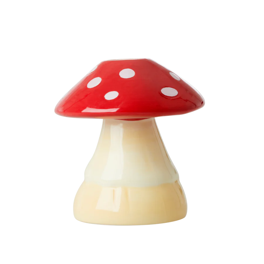 Ceramic Mushroom Candle Holder by Rice dk