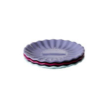Load image into Gallery viewer, Melamine Cake Plate - Plum  by Rice dk
