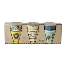 Load image into Gallery viewer, Melamine Small Cups Set Of 6 - Jungle by Rice dk
