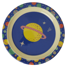 Load image into Gallery viewer, Melamine Plate - Galaxy Print by Rice dk
