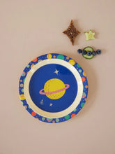 Load image into Gallery viewer, Melamine Plate - Galaxy Print by Rice dk

