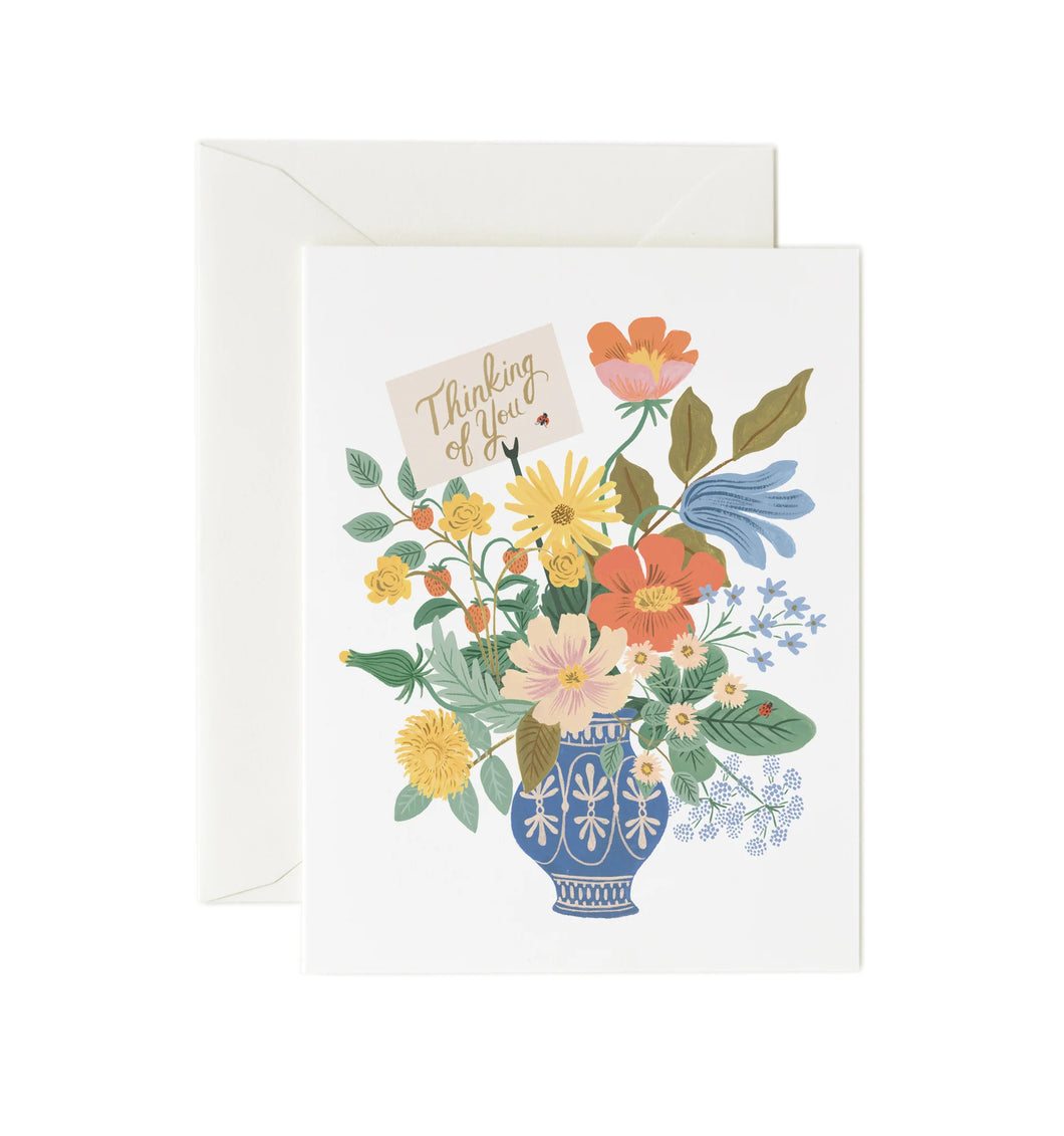 Thinking of You Bouquet Card by Rifle Paper Co.