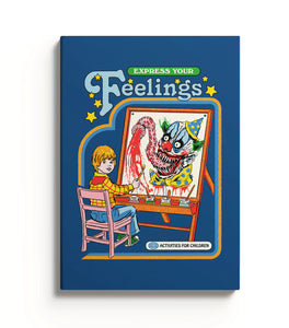 Express Your Feelings Notebook by Steven Rhodes