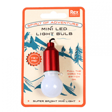Load image into Gallery viewer, Light Bulb Keyring (Single) Assorted Colours By Rex

