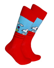Load image into Gallery viewer, Snoopy &amp; Woodstock Socks by Soctopus
