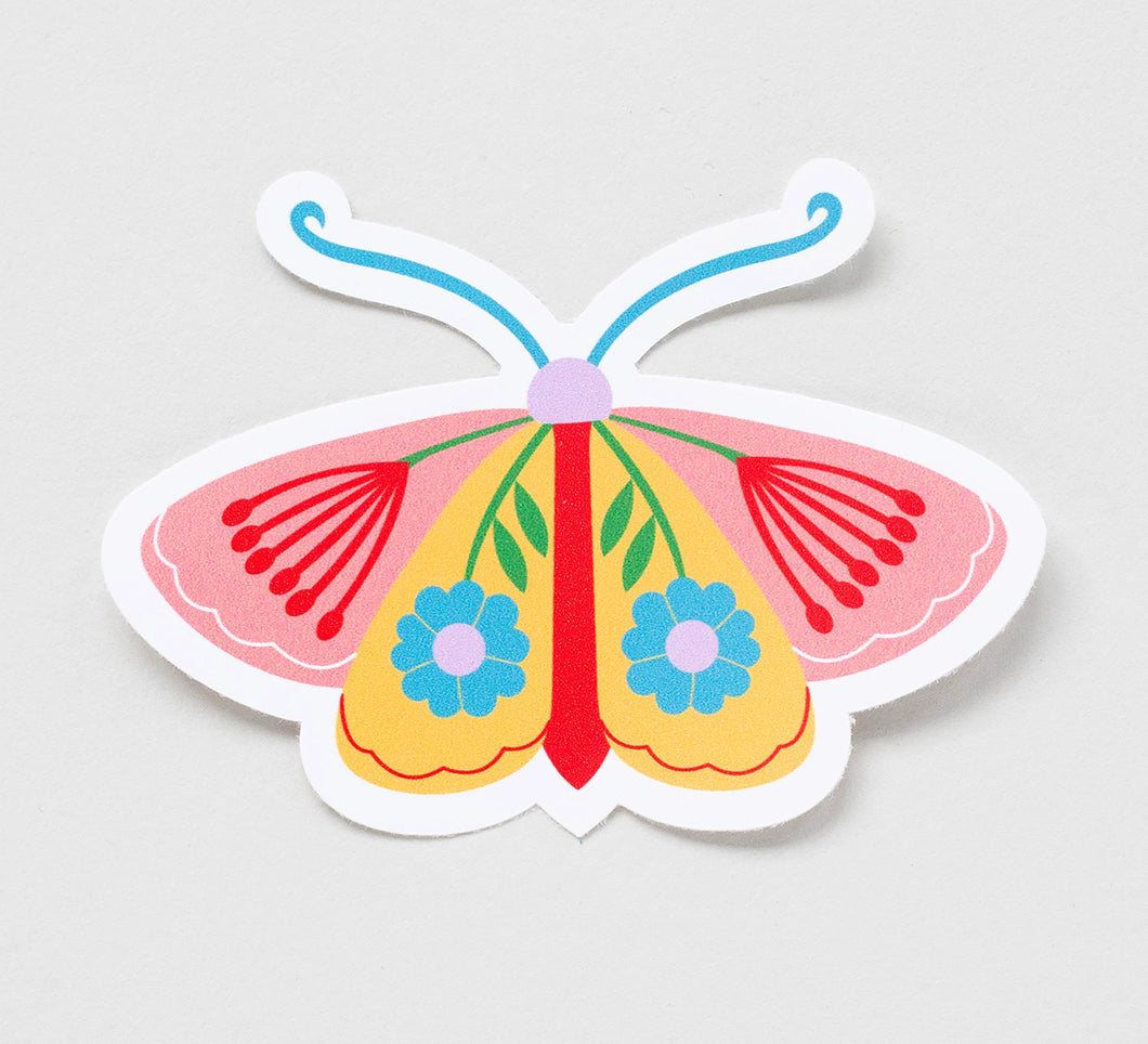 Vinyl Sticker Bright Moth